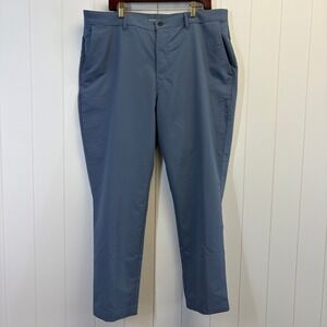 Banana Republic Performance Chino Pants Men Size 40x30 Blue Stretch Commuter